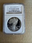 2003 W 1oz .999 FINE SILVER AMERICAN EAGLE DOLLAR S$1 NGC PF 70 ULTRA CAMEO