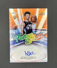 Walter Clayton Jr. - 2025 Topps Chrome Future Stars Rookie Auto Orange /25