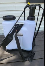 One Stop Gardens 4 Gallon Backpack Sprayer with 4 Nozzles