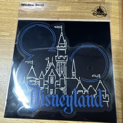 WDW Mickey Castle Car Window Decal Disney Parks NEW