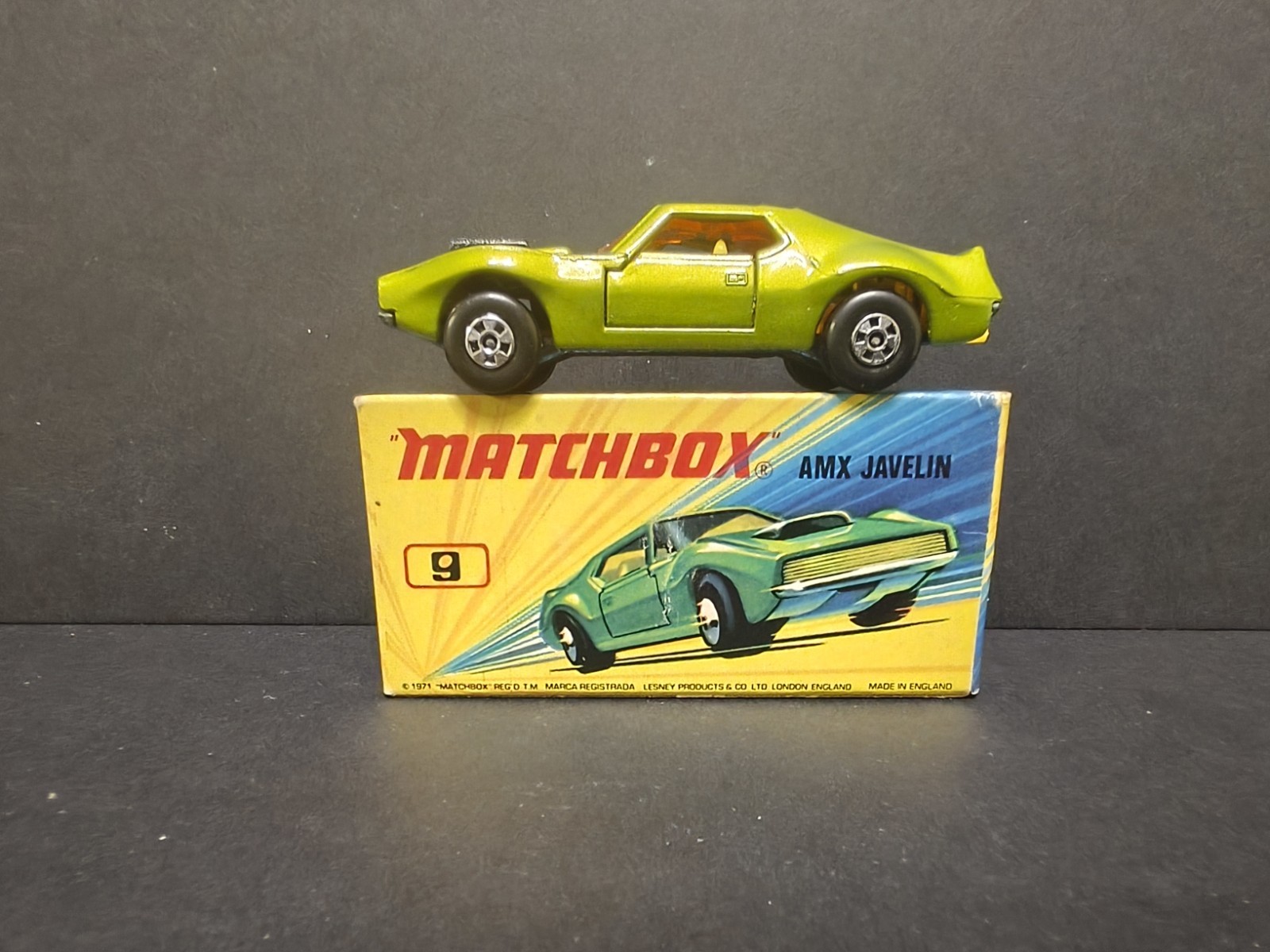 Matchbox 9e, AMX Javelin - Free Price Guide & Review