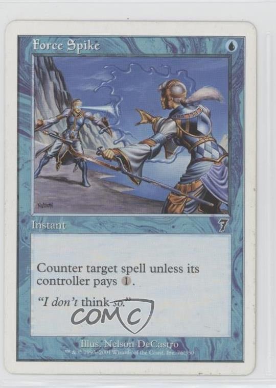 Force Spike Magic: 7th Edition #76 2001