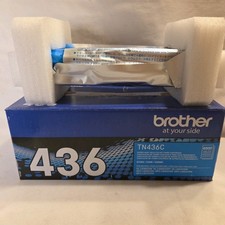 GENUINE - BROTHER TN436C CYAN TONER CARTRIDGE - TN-436C - OPEN BOX