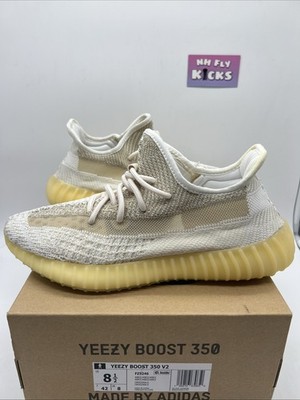 Size 8.5 - adidas Yeezy Boost 350 V2 Natural White NEW (With Box
