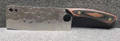 XYJ New 7.5 Inch Butcher Chef Slicing Nakiri High Carbon Steel VERY Sharp Knife