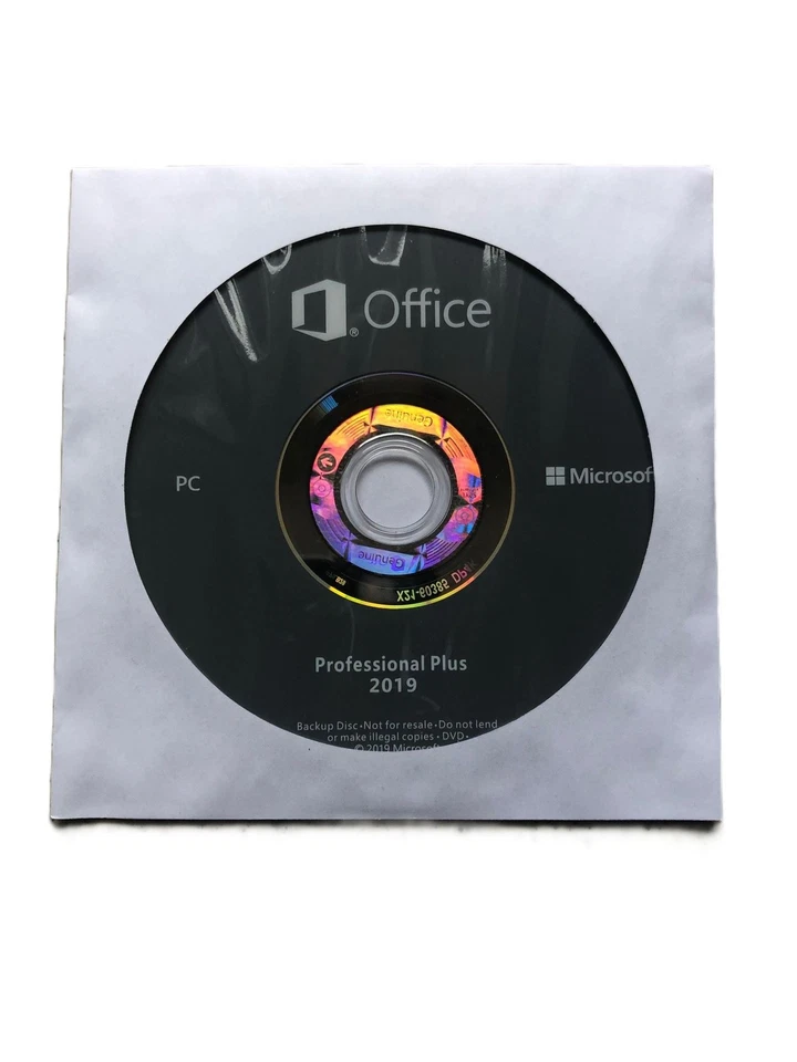 DVD officiel Office 2019 Pro Plus pour PC Windows 10 et 11 - Photo 2/3