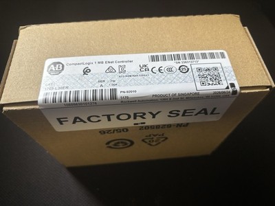 FACTORY SEALED ALLEN BRADLEY 1769-L30ER SER A COMPACTLOGIX 1 MB ENET CONTROLLER