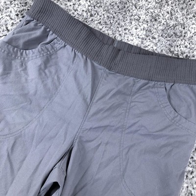 REI Co-op Pants Girls Large 14-16 Gray Nylon Windbreaker Hiking Elastic Waist