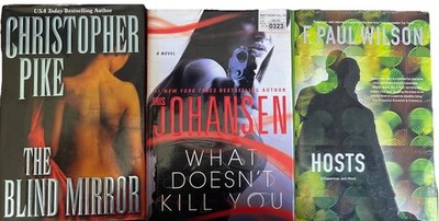What Doesn't Kill You, Hosts, The Blind Mirror - Lot of 3 Books