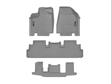WeatherTech FloorLiner for 2022-2025 Nissan Pathfinder - Full Set, Grey