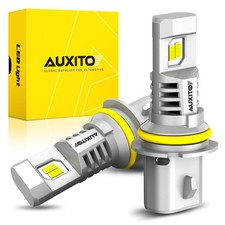 Auxito 9007 Led 6500k White High Headlight Bulbs Kit Low Light Bulb 30000lm Auxito 9007 Led 6500k White High Headlight Bulbs Kit Low Light Bulb 30000lm