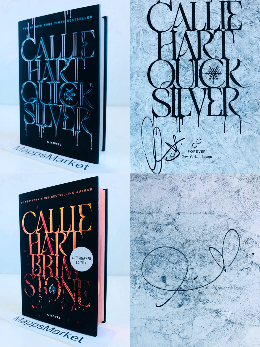 SIGNED Quicksilver & Brimstone by Callie Hart US DELUXE LIMITED