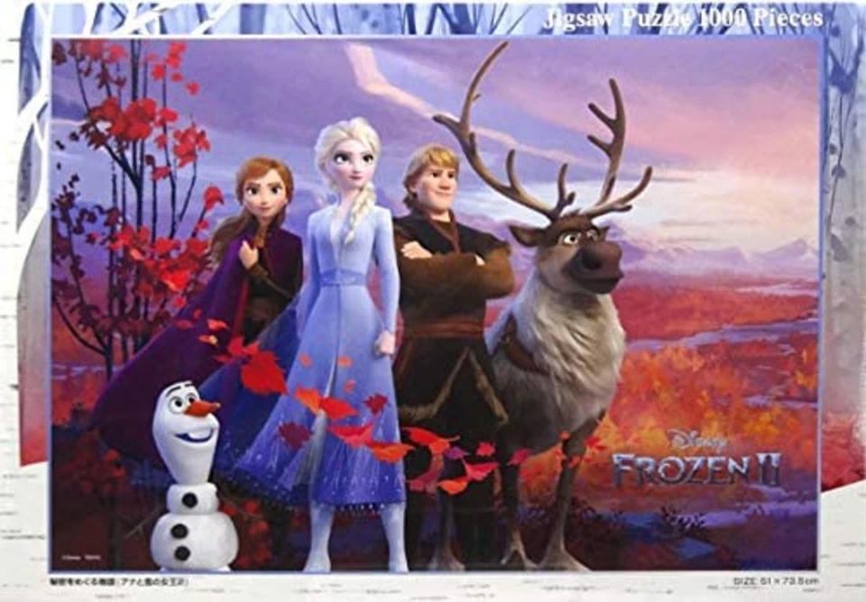 Tenyo Jigsaw Puzzle D1000-056 Disney Frozen 2 Anna Secret Story (1000 Pcs) F/S - Image 3 of 3