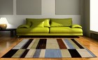 Contemporary Stripes 2x3 Area Rug Modern Geometric Carpet - Approx 1'8" x 2'9" — photo 2