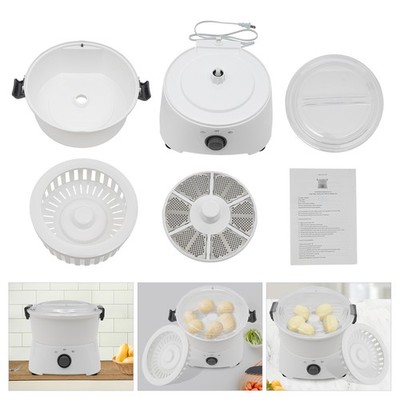 Vegetable Fruit Electric Potato Peeler One-button Drive Automatic Peeler Spinner