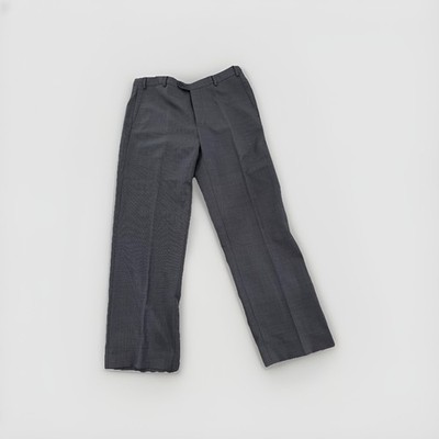 ZANELLA PLATINUM MENS BLUE PATTERN DRESS PANTS 34x29 MADE IN ITALY RP ~$400