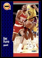 1991-92 Fleer Sleepy Floyd Houston Rockets #74