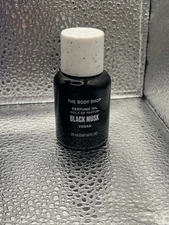 THE BODY SHOP Black Musk Concentrated Perfume Oil Huile De Parfum 20ml Vegan NEW