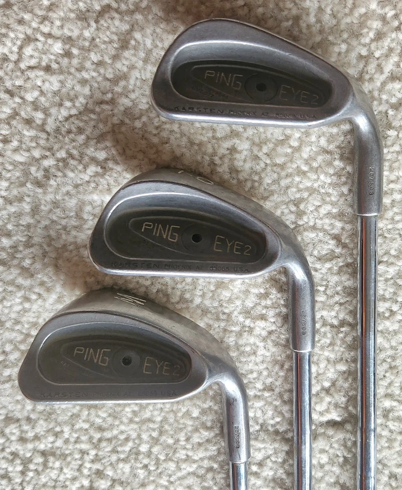 Juego de 2 varillas de hierro Ping Eye punto negro 3-5-6-7-8-9-PW N.º 4 IRON ZZ-Lite Foto 4 de 4