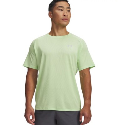 Under Armour Ua Tech Textured Ss - lumos lime /Gr: XL