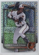 2025 Bowman Chrome Prospects Mega Box Mojo Refractor Aron Estrada #BCP-33 1oc2