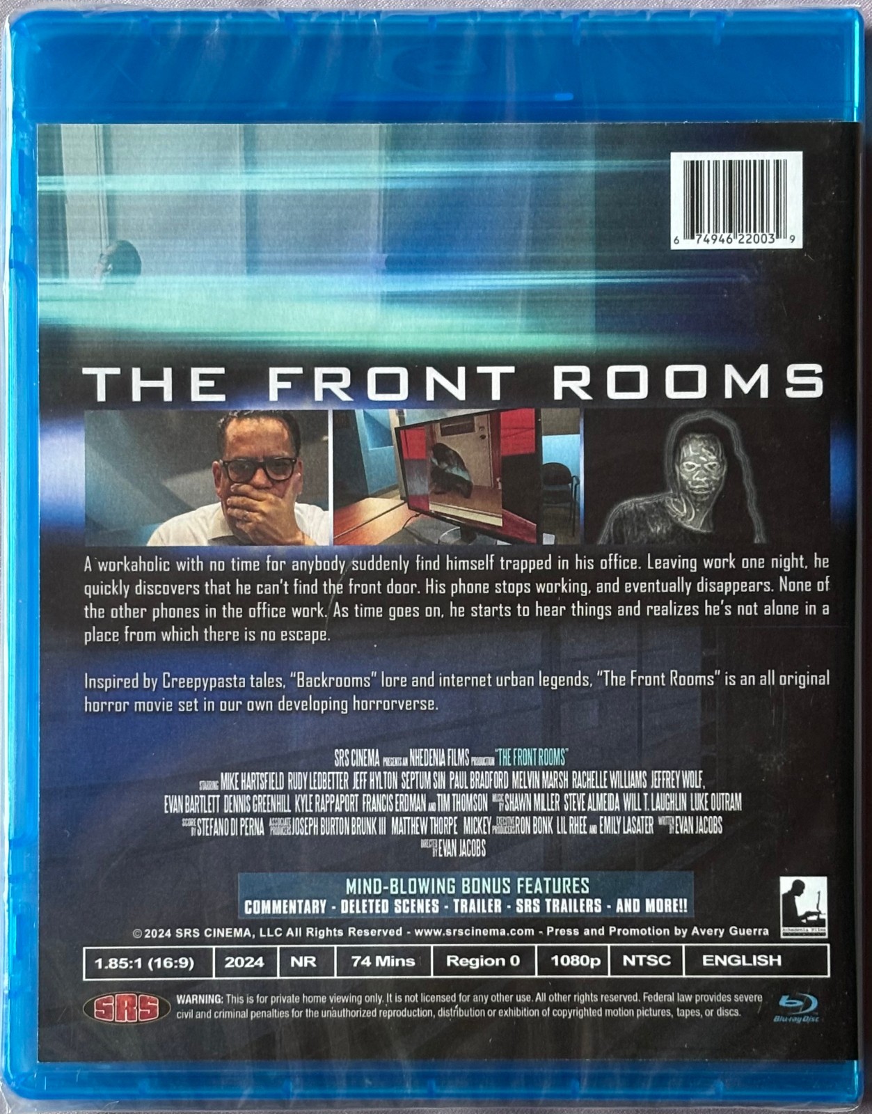 THE FRONTROOMS SRS CINEMA BLU RAY RARE LIMITED EDITION 2024 BACKROOMS the-frontrooms-srs-cinema-blu-ray-rare-limited-edition-2024-backrooms