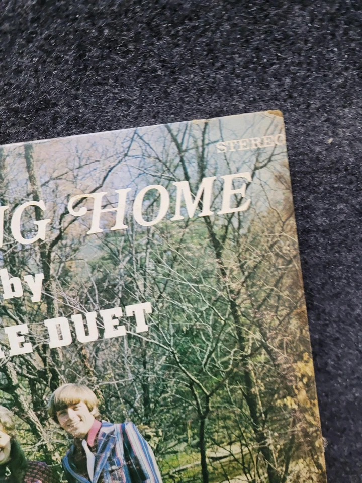 Vintage The Cooke Duet & Sons Vinyl LP I'm Heading Home Gospel Stereo Jewel - Imagem 4 de 4