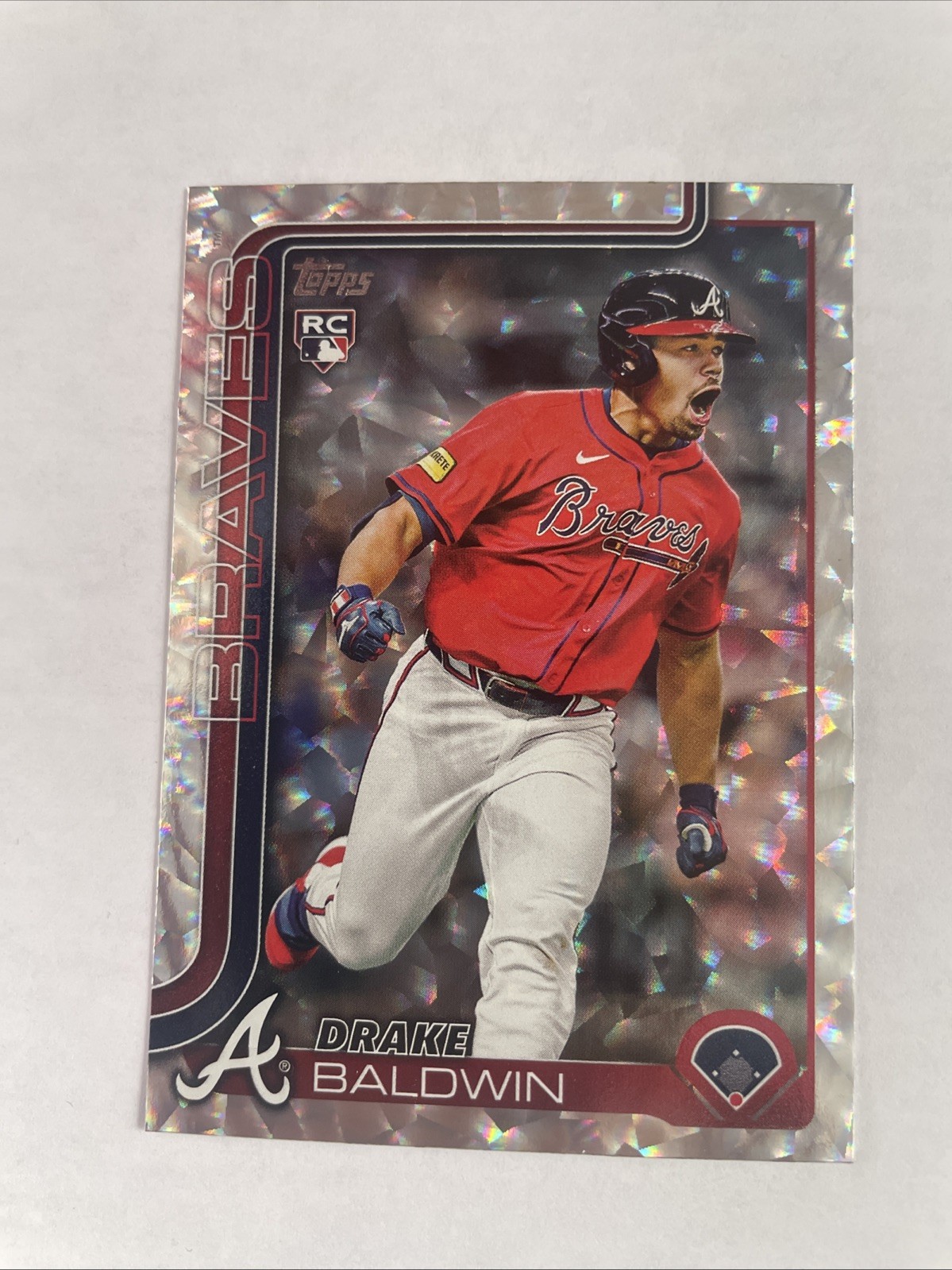 2025 Topps Update Drake Baldwin RC Diamante Foil #US87 Atlanta Braves MLB