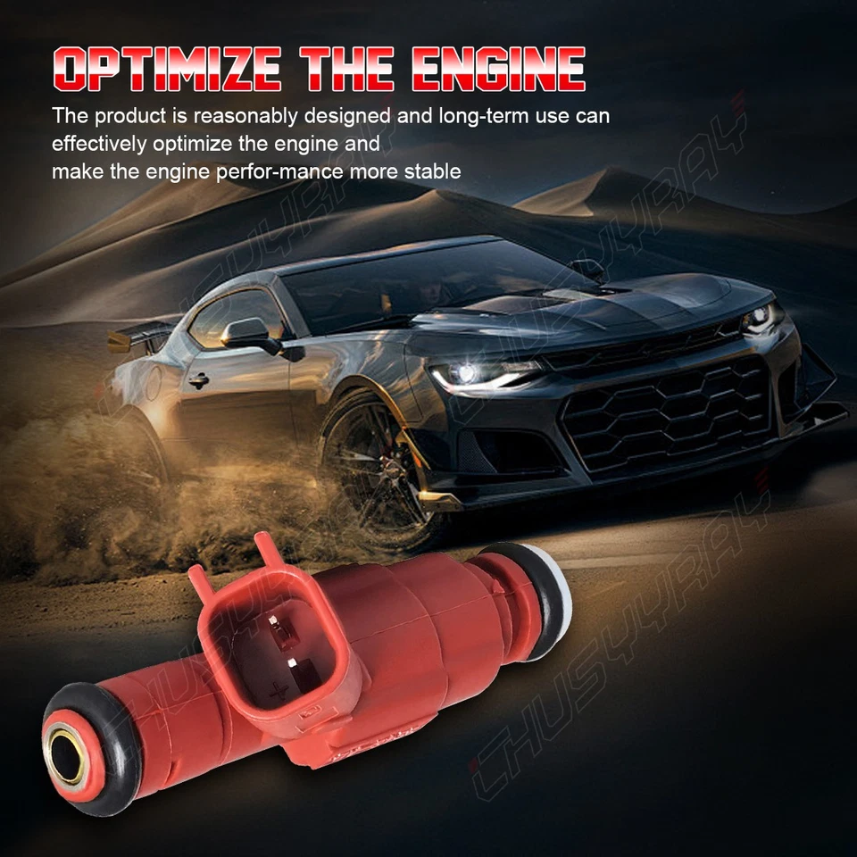 Upgrade Set(6) Fuel Injectors 0280156161 for Ford Mustang 3.8L 1999-2004 - Image 4 of 4