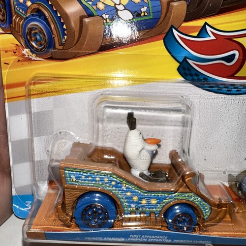 New Hot Wheels Racer Verse Disney Frozen OLAF & ELSA - Picture 2 of 8