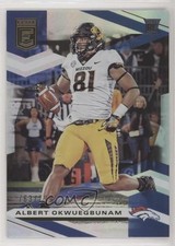 2020 Panini Donruss Elite Rookies 763/799 Albert Okwuegbunam #163 1s6