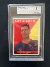 Andy Bathgate 1958-59 Topps #21  GRADED BVG 7.0