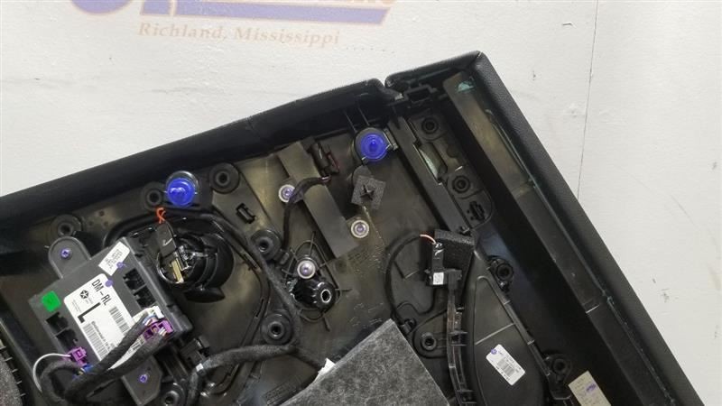 19 2019 MASERATI LEVANTE OEM REAR DOOR TRIM PANEL BLACK DRIVER LEFT 
