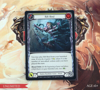 Flesh And Blood Rift Bind Pitch(2) Standard Unlimited MON175 Monarch 