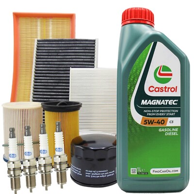 Kit Tagliando + 4 Candele Fiat 500 Panda 169 312 - 1.2 Benzina 44 - Foto 10