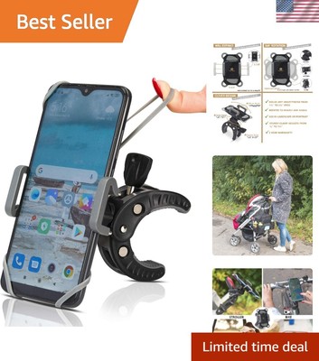 Adjustable Anti-Shake Phone Holder for Multiple Devices - Convenient Access