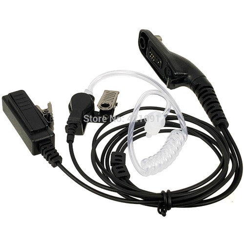 Mikrofon douszny pneumatyczny do Motorola MTP6550 MTP850S XIR P8268 P8200 APX4000 APX2000 - Zdjęcie 2 z 6