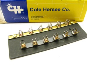 Cole Hersee 4766-BX Fuse Block - Common Hot Feed 12-24VDC ... cole hersee fuse block wiring 