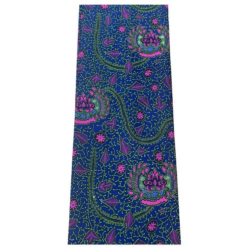African Ankara Fabric Print Wax 6 Yards 100% Cotton Dress/Skirt/Craft New !! - Imagen 5 de 7