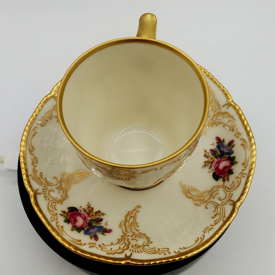 Rosenthal Roses Vintage Rosenthal Gold Roses Demitasse Cup & Saucer | eBay