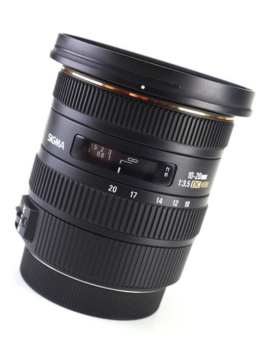 Sigma EX DC 10-20mm HSM F3.5 Zoom Lens Canon EF-S F&R Lens Cap & Hood EOS DSLRs - Picture 14 of 16
