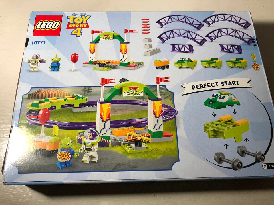 LEGO Toy Story 4 Carnival Thrill Coaster 10771 Disney Pixar Buzz Lightyear NUEVO Foto 2 de 2