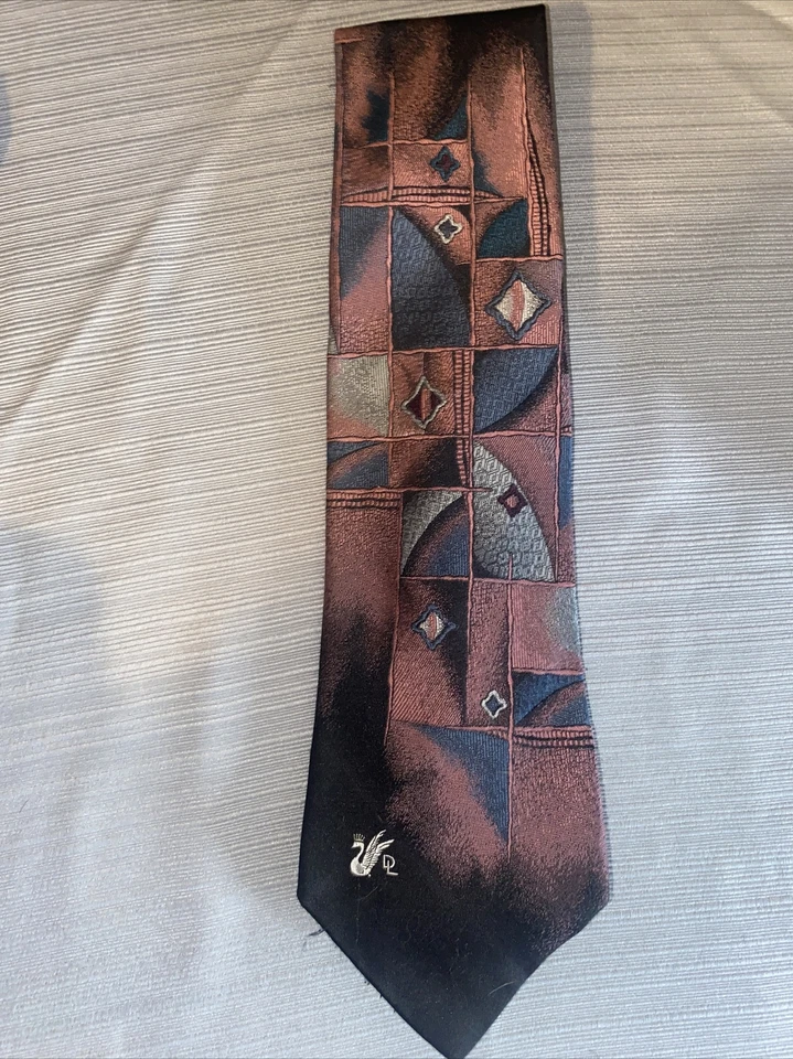 Lot of 3 Don Loper Beverly Hills Vintage Silk Blend and Poly Wide Ties - Image 4 of 4