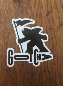 Gotcha Sticker Ebay Gotcha Sticker Ebay