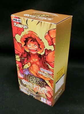 One Piece Card Game Premium Booster The Best PRB-01 Sealed Box
