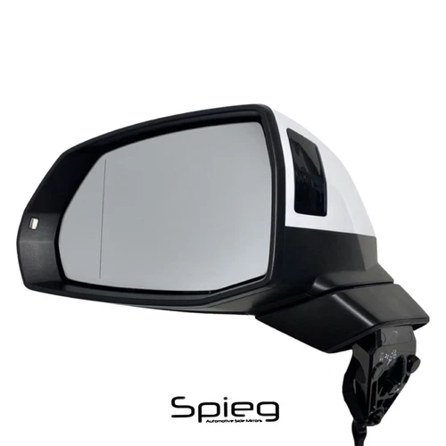 Side Mirror for 2017-2024 Audi Q7 SQ7 with BSM Memory Camera Hole Driver Side