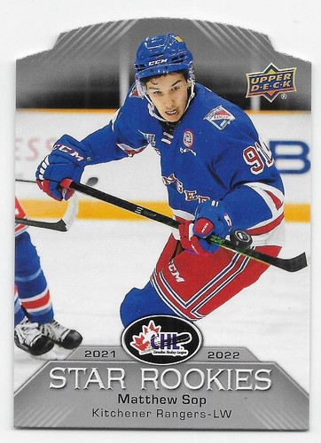 22/23 UPPER DECK CHL 2021-22 STAR ROOKIES Hockey (#CSR1-CSR50) U-Pick From List - Picture 46 of 51