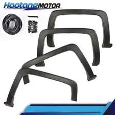 4PCS FIT FOR 2014-2019 CHEVY SILVERADO 1500 FACTORY STYLE WHEEL FENDER FLARES