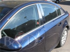 Chrome Pillar Post Covers For Chevy Cruze 2011-2015 8 Piece Set Sedan