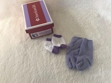 American Girl Socks Set My AG Purple New